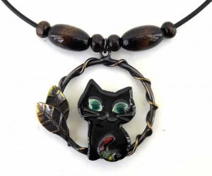 Black Cat pendant